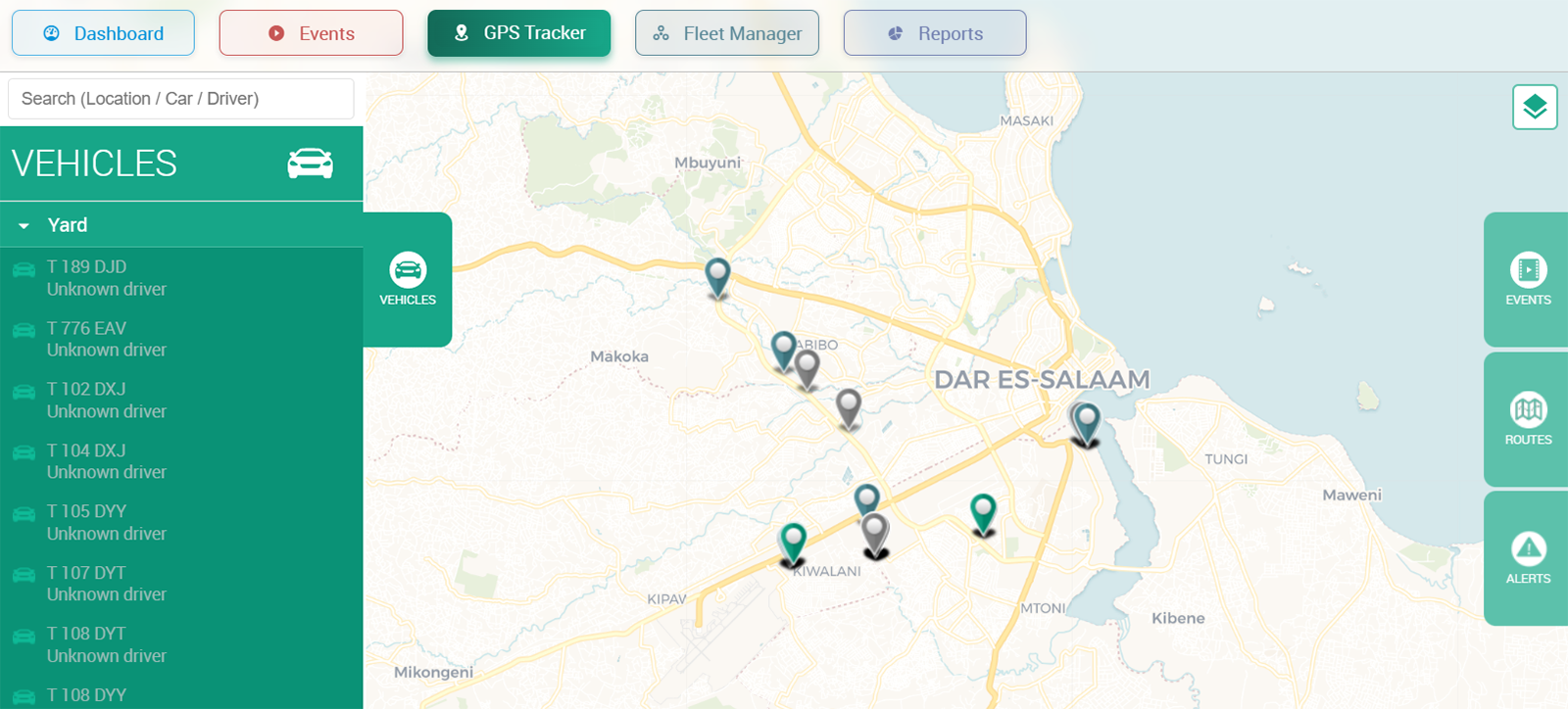 AI Driver Video Telematics Live Tracking